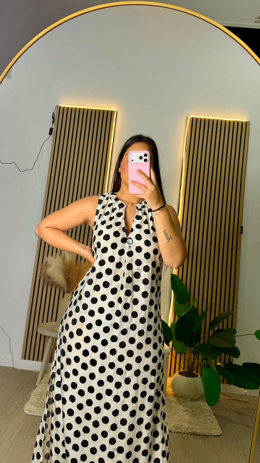 Vestido lunares