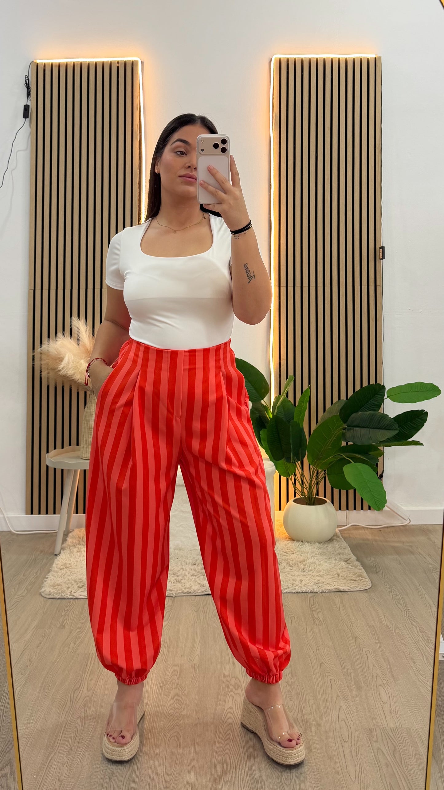 PANTALÓN RAYAS BALLOON