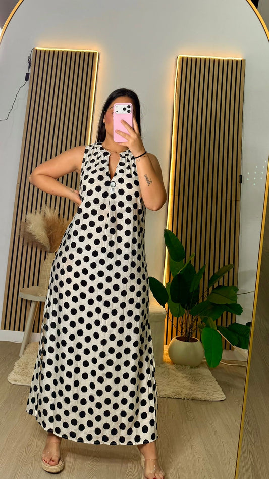 Vestido lunares