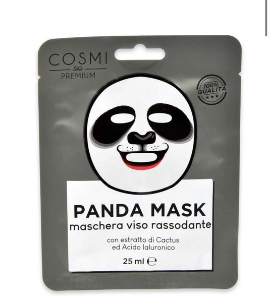 Mascarilla facial oso panda