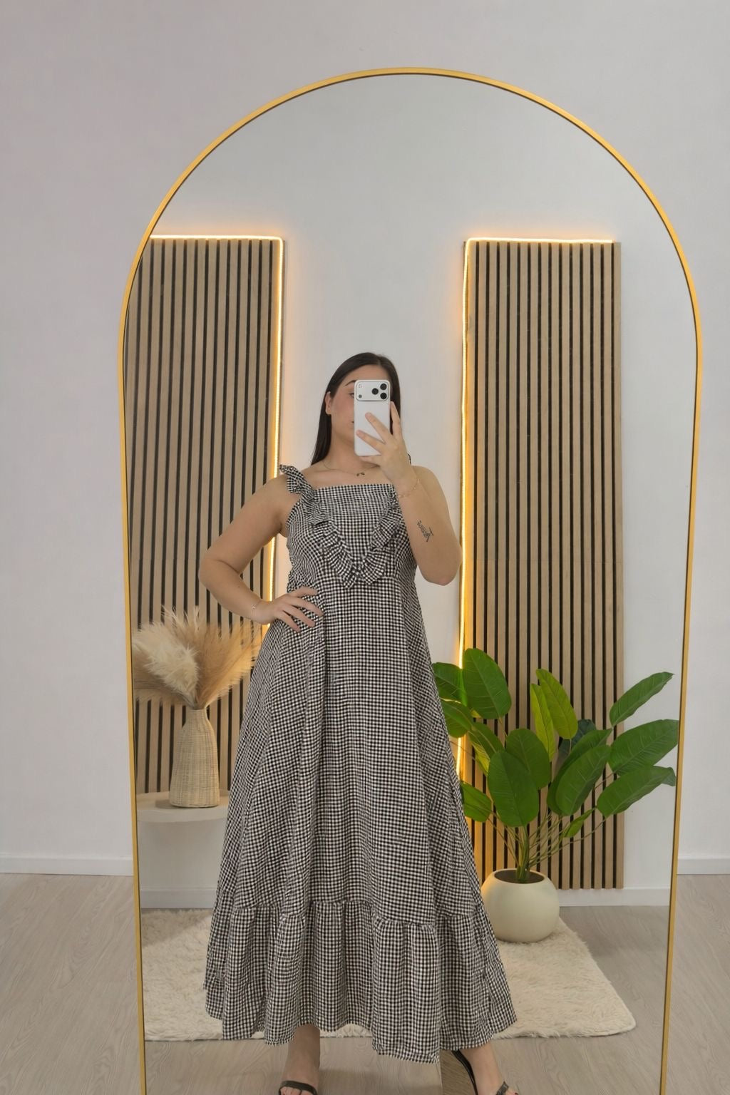 Vestido cuadritos