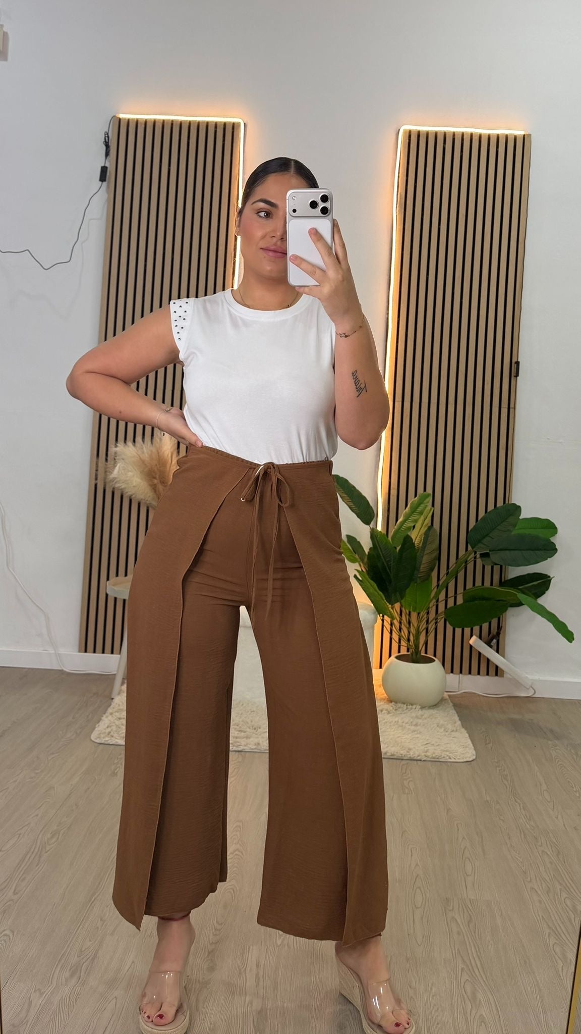 Pantalón capa fino