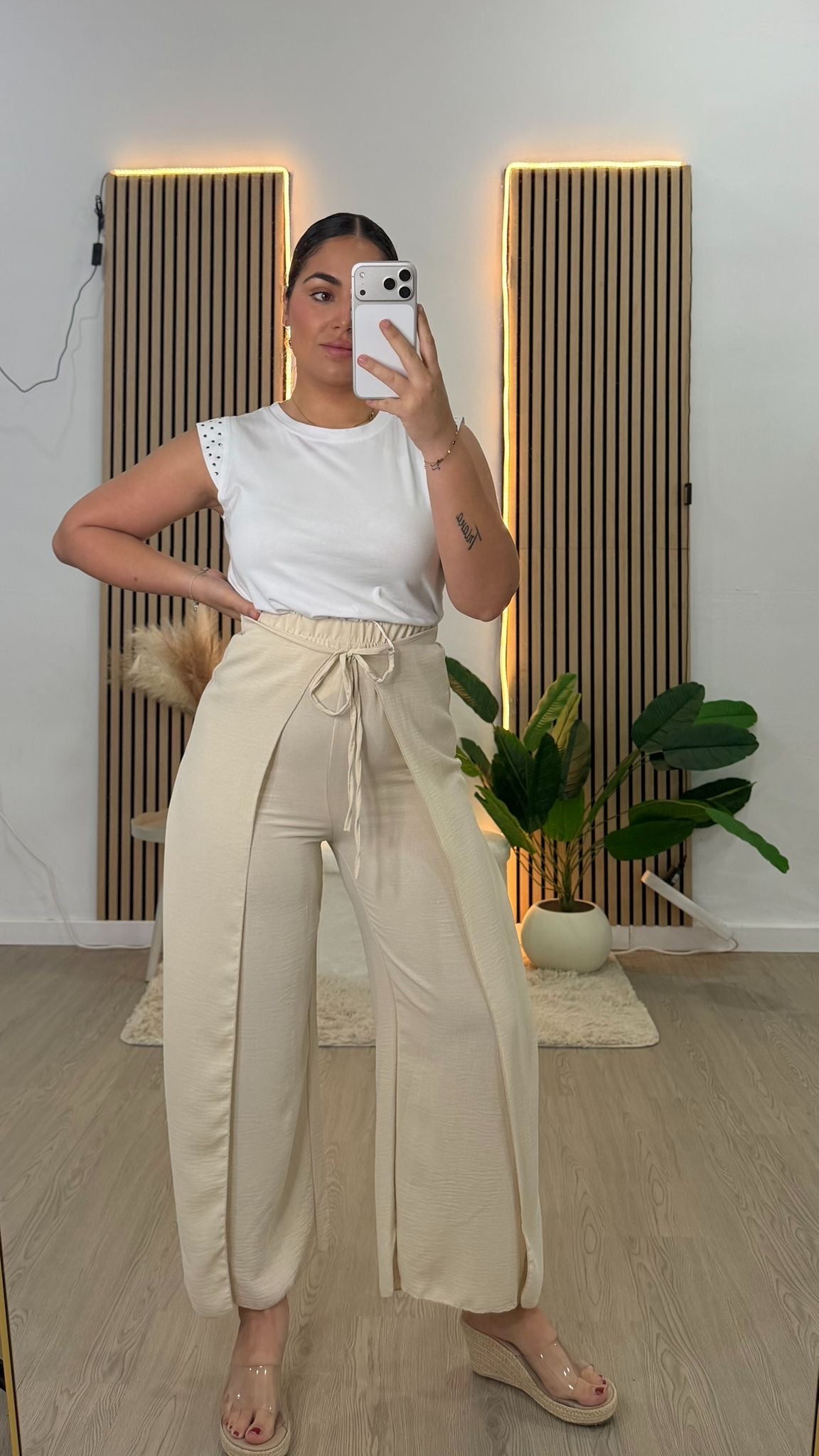 Pantalón capa fino