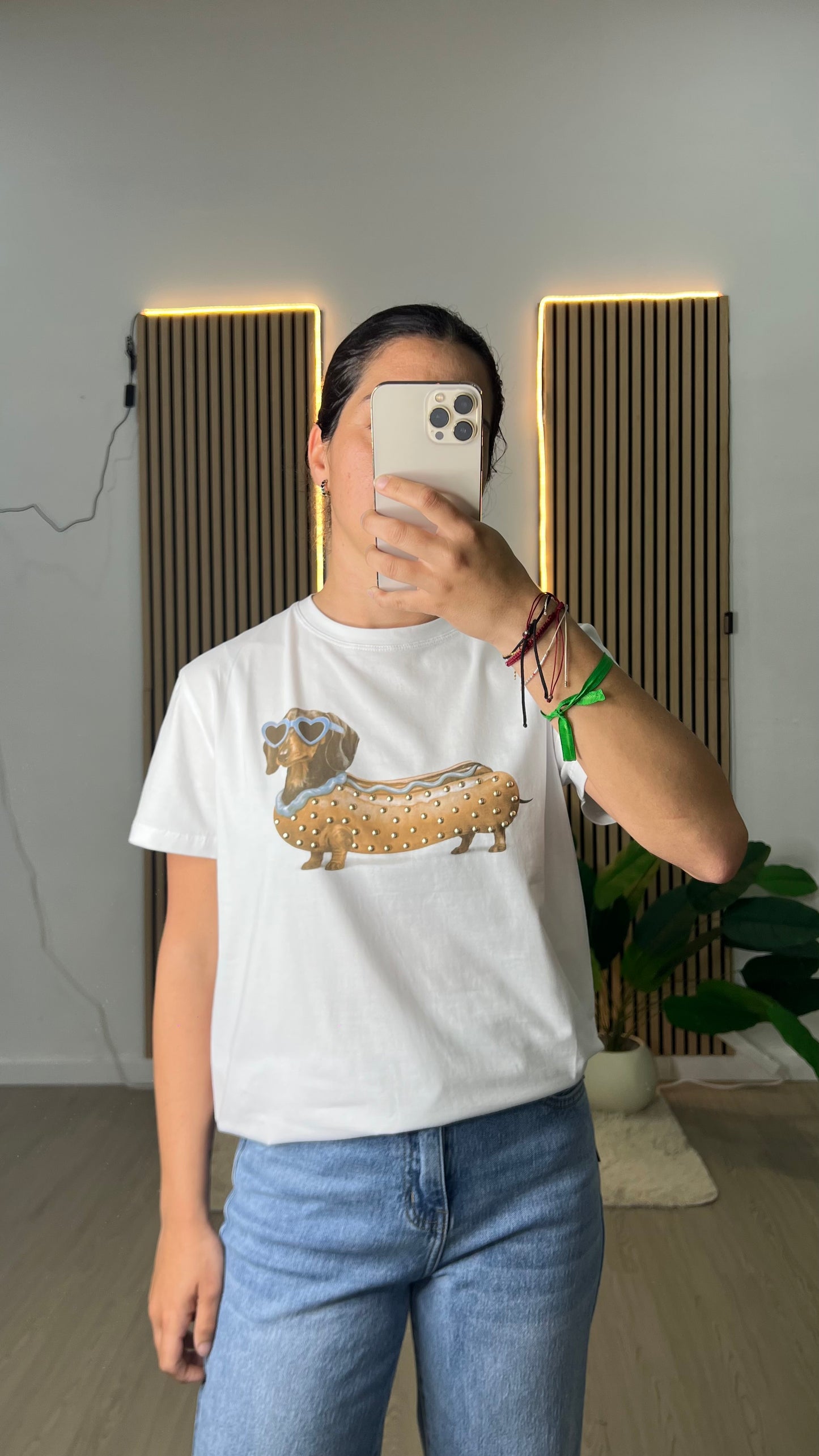 Camiseta perro salchicha