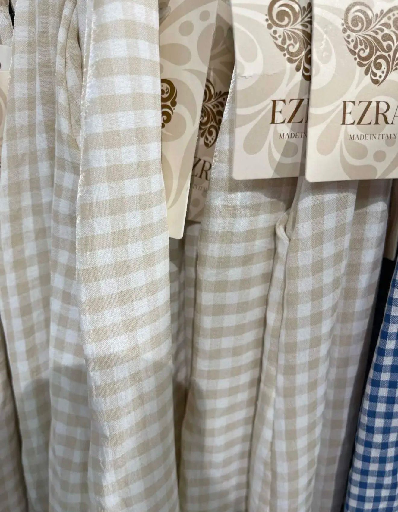Pantalón balloon vichy