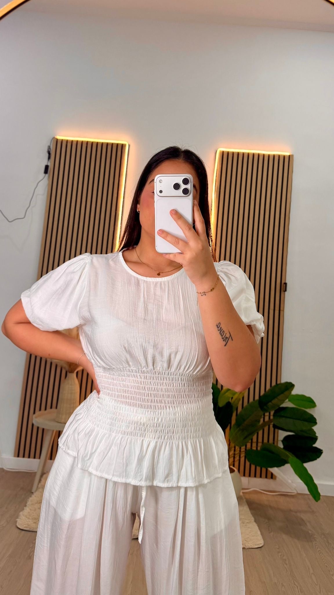 Blusa Nara blanca