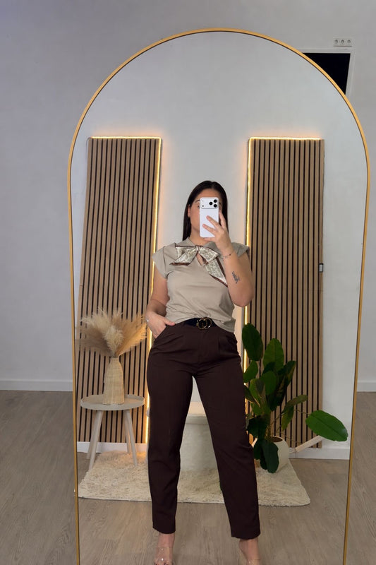 Pantalón marrón