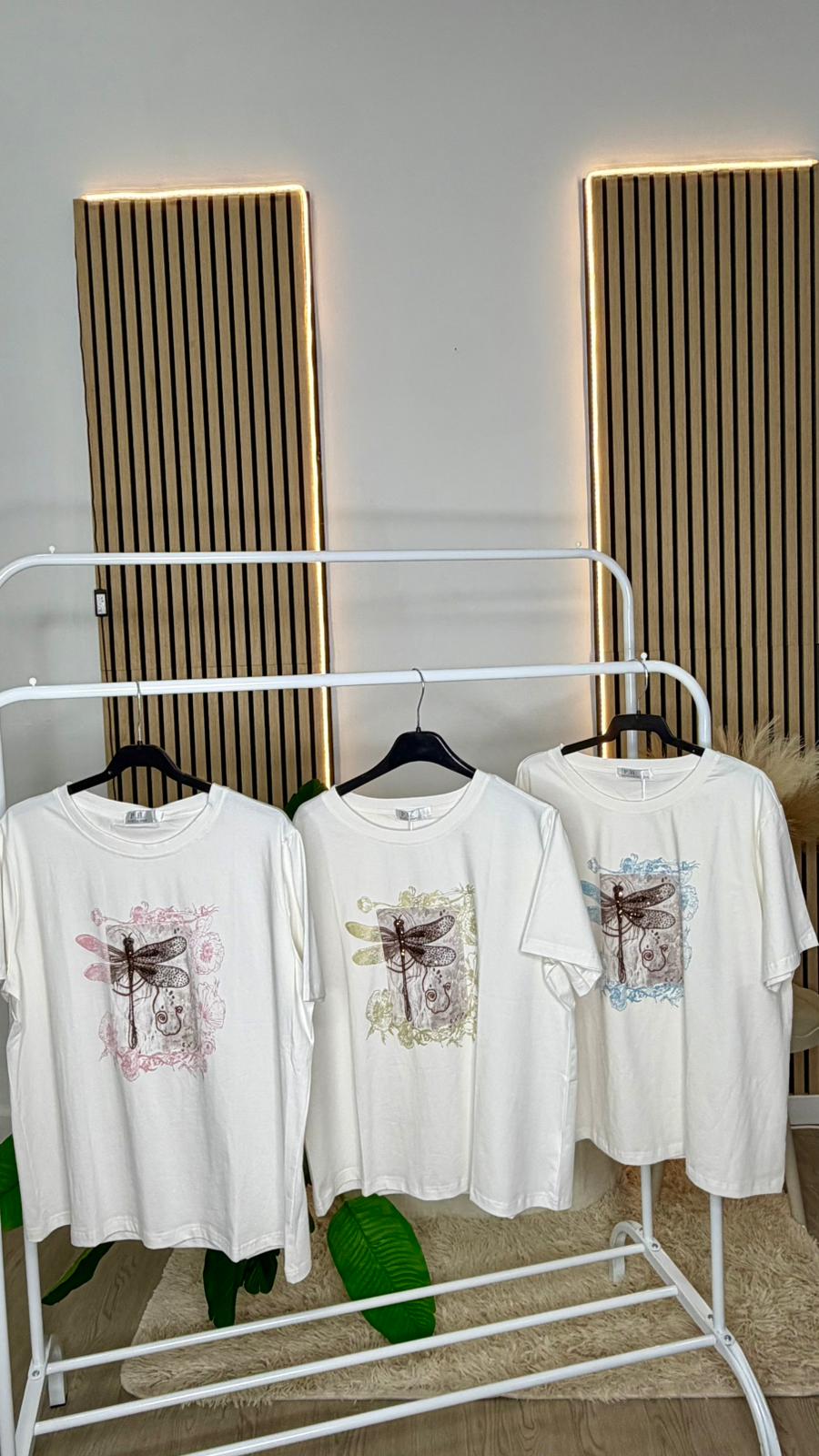 Camiseta libélula