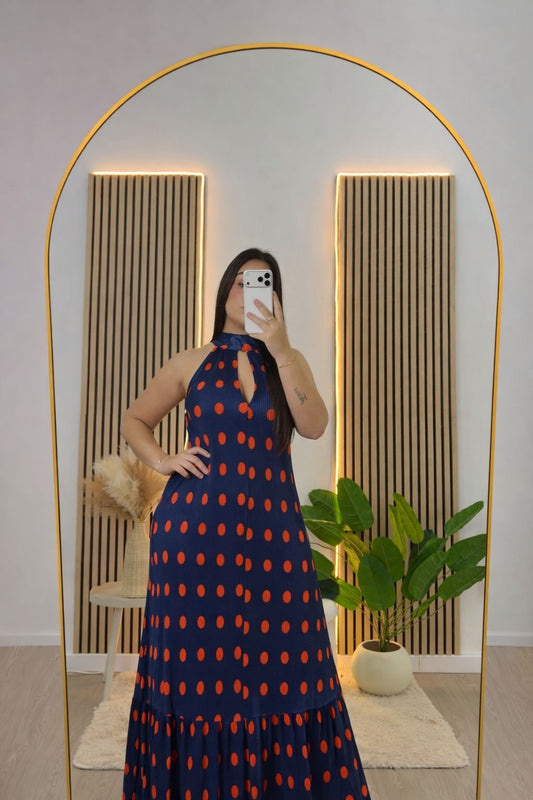 Vestido lunares