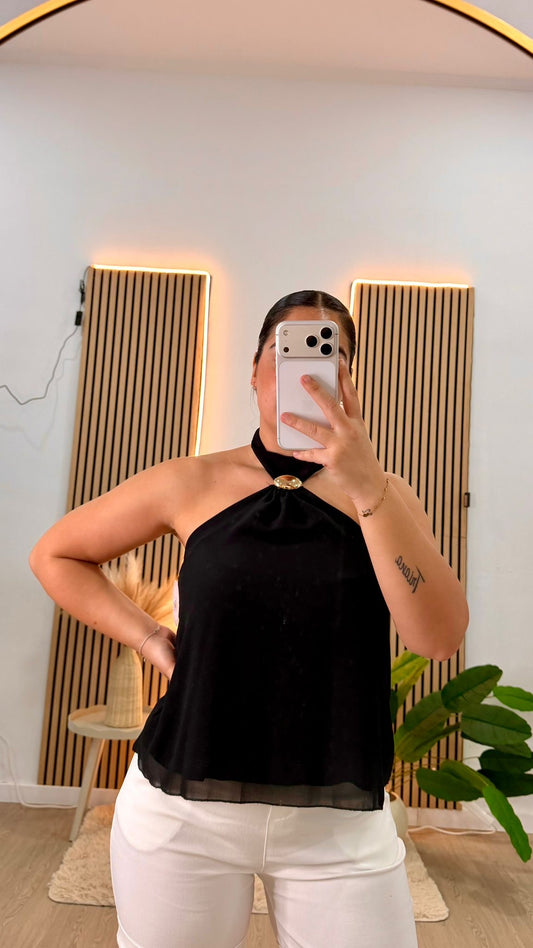 Blusa Venus negra