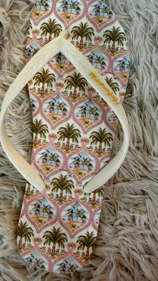 Chanclas palmeras