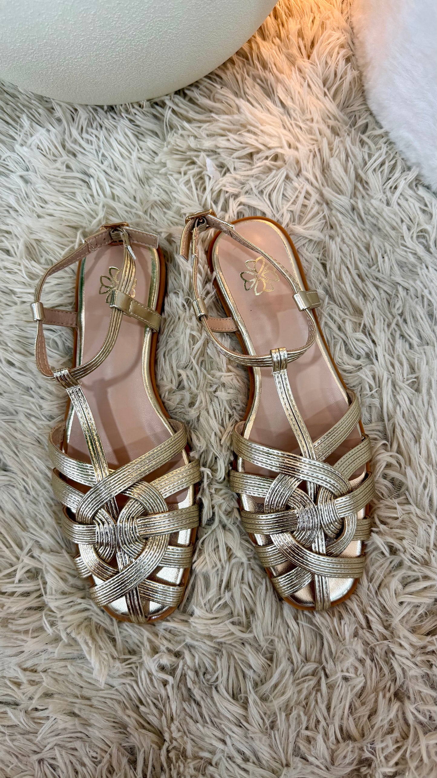 Sandalia Roma Gold