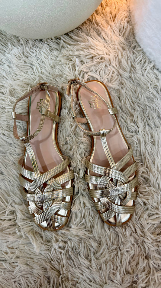 Sandalia Roma Gold