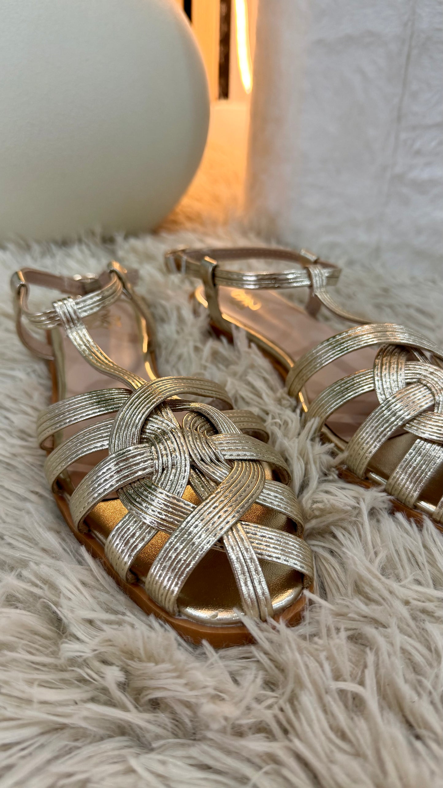 Sandalia Roma Gold