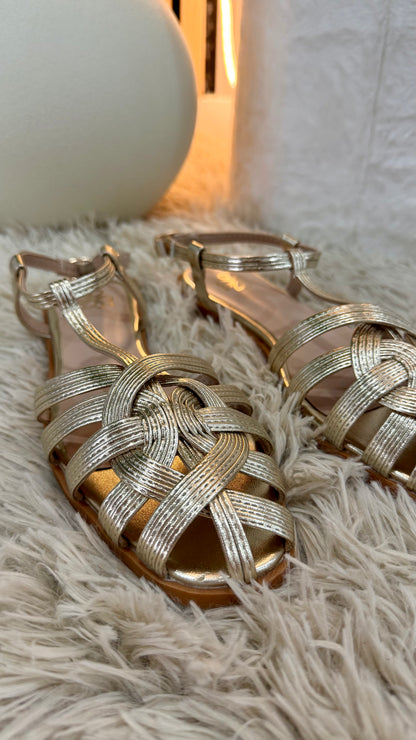 Sandalia Roma Gold