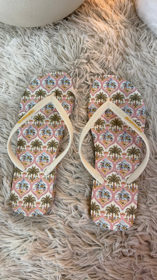 Chanclas palmeras