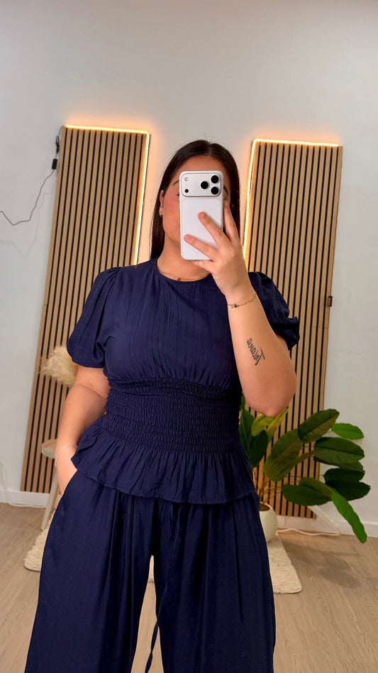 Blusa Nara marino