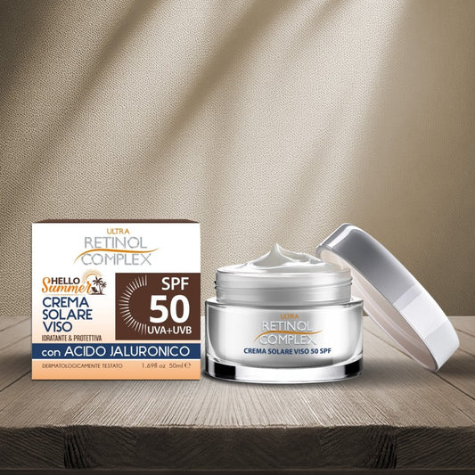 Crema solar facial SPF 50