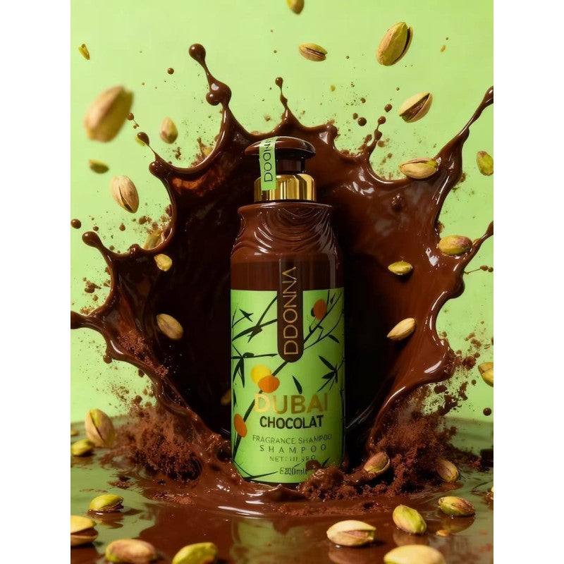 Champú chocolate Dubái